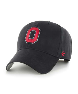Ohio State Block O Black Adjustable Hat 47 Brand